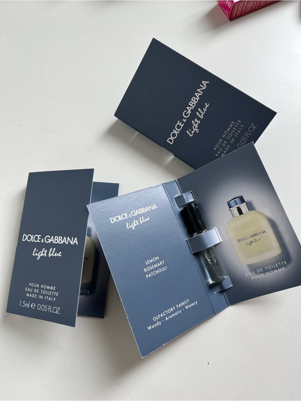 3/10$ Dolce & Gabbana Light Blue Pour Homme Sample Set